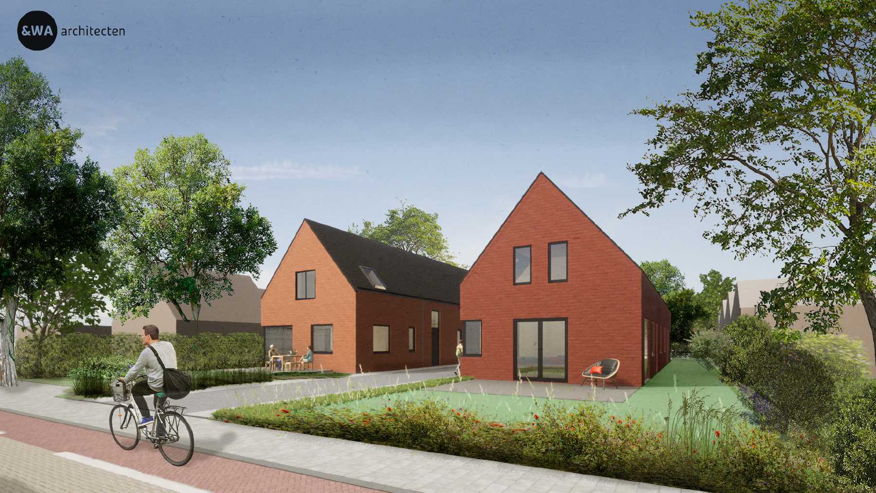 4 levensloopbestendige woningen te Leusden