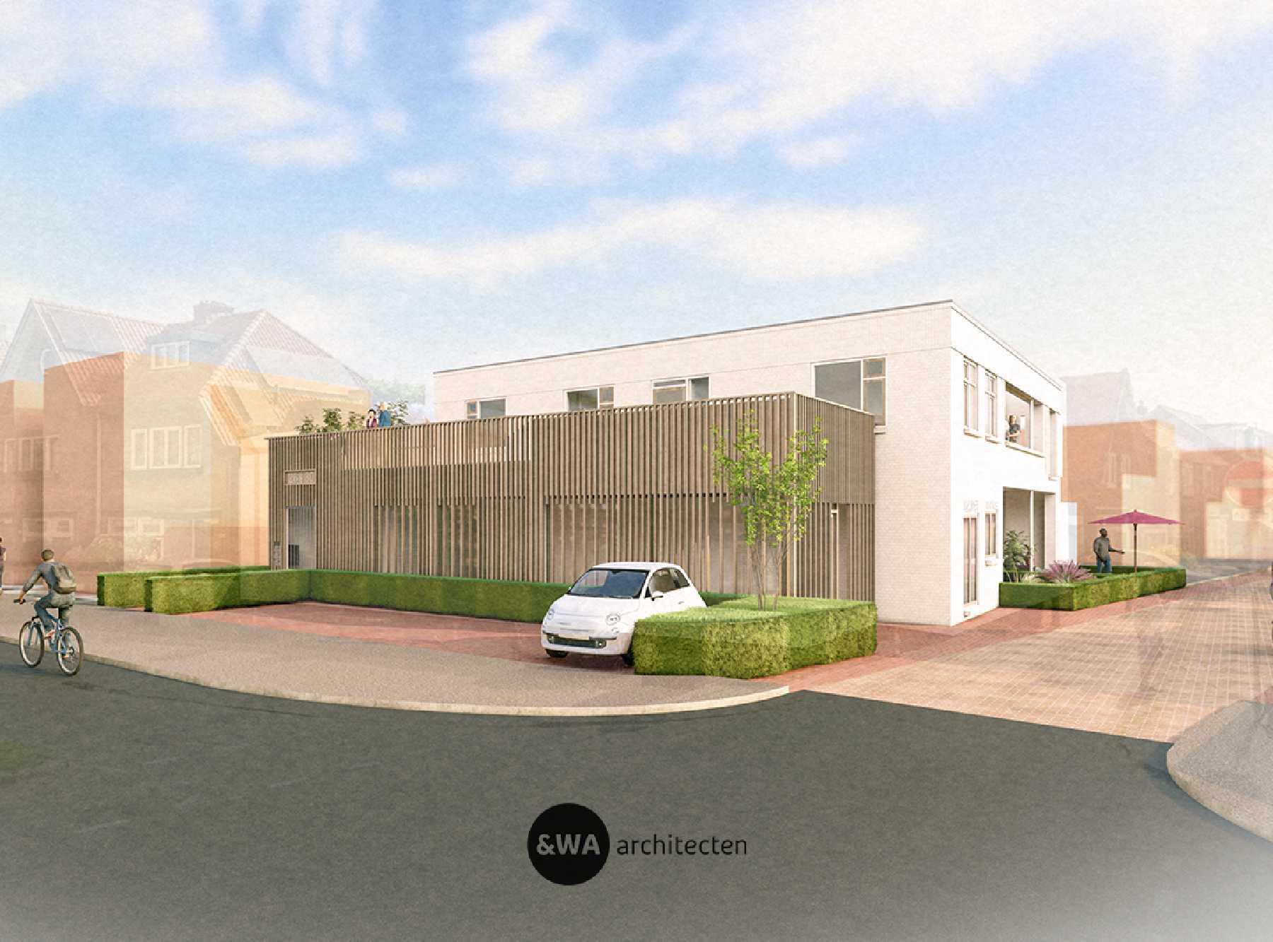 herbestemming oude garage &WA architecten