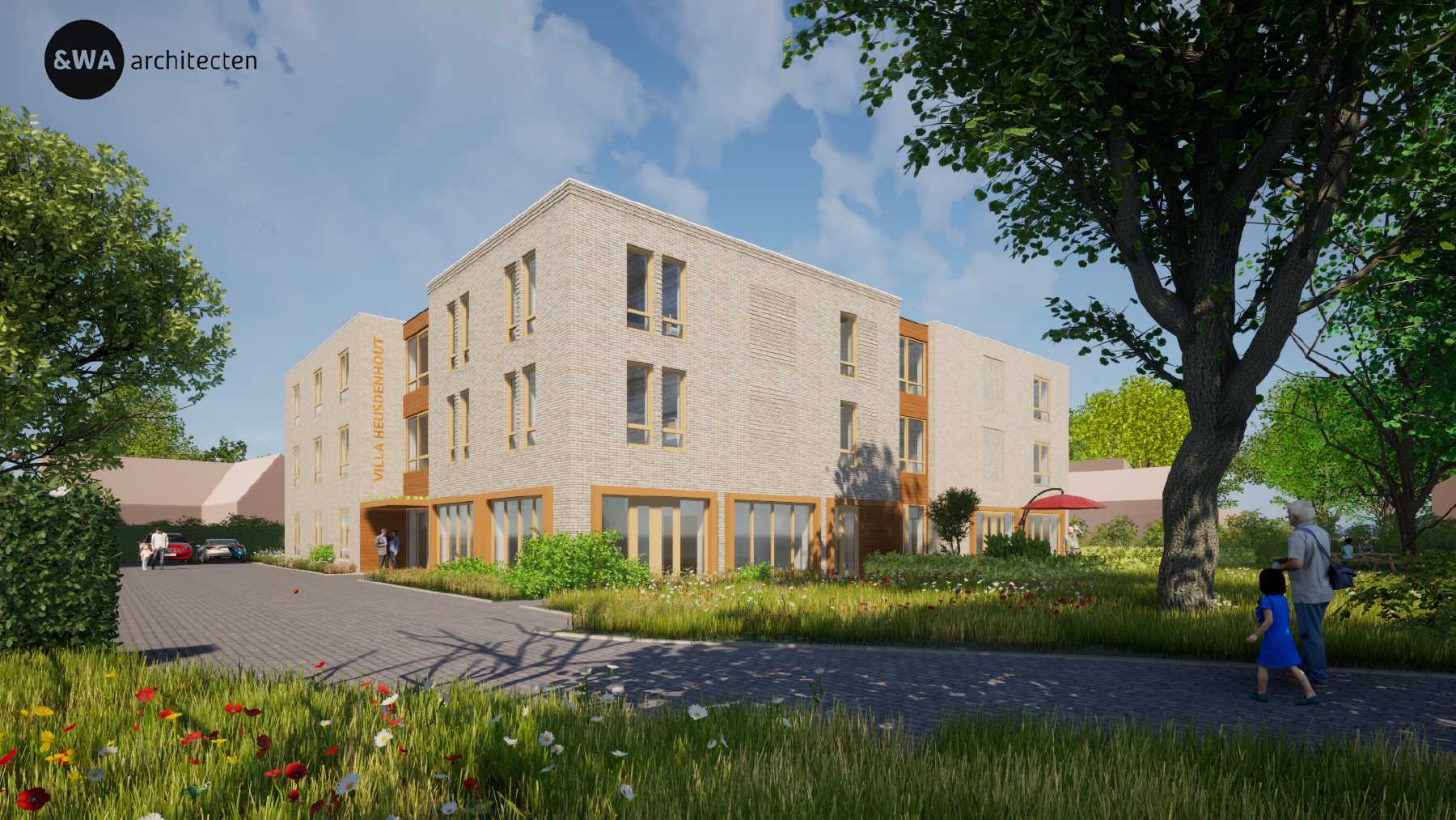 &WA architecten architect nieuwbouw zorgvilla Breda