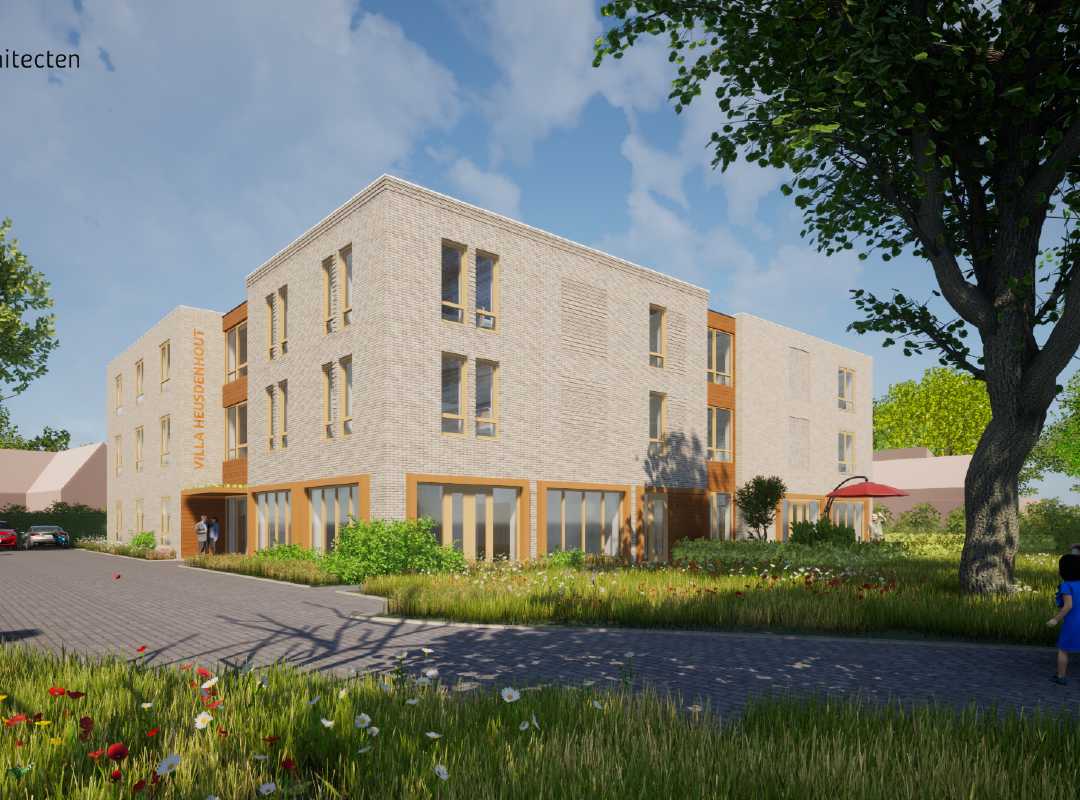 &WA architecten architect nieuwbouw zorgvilla Breda