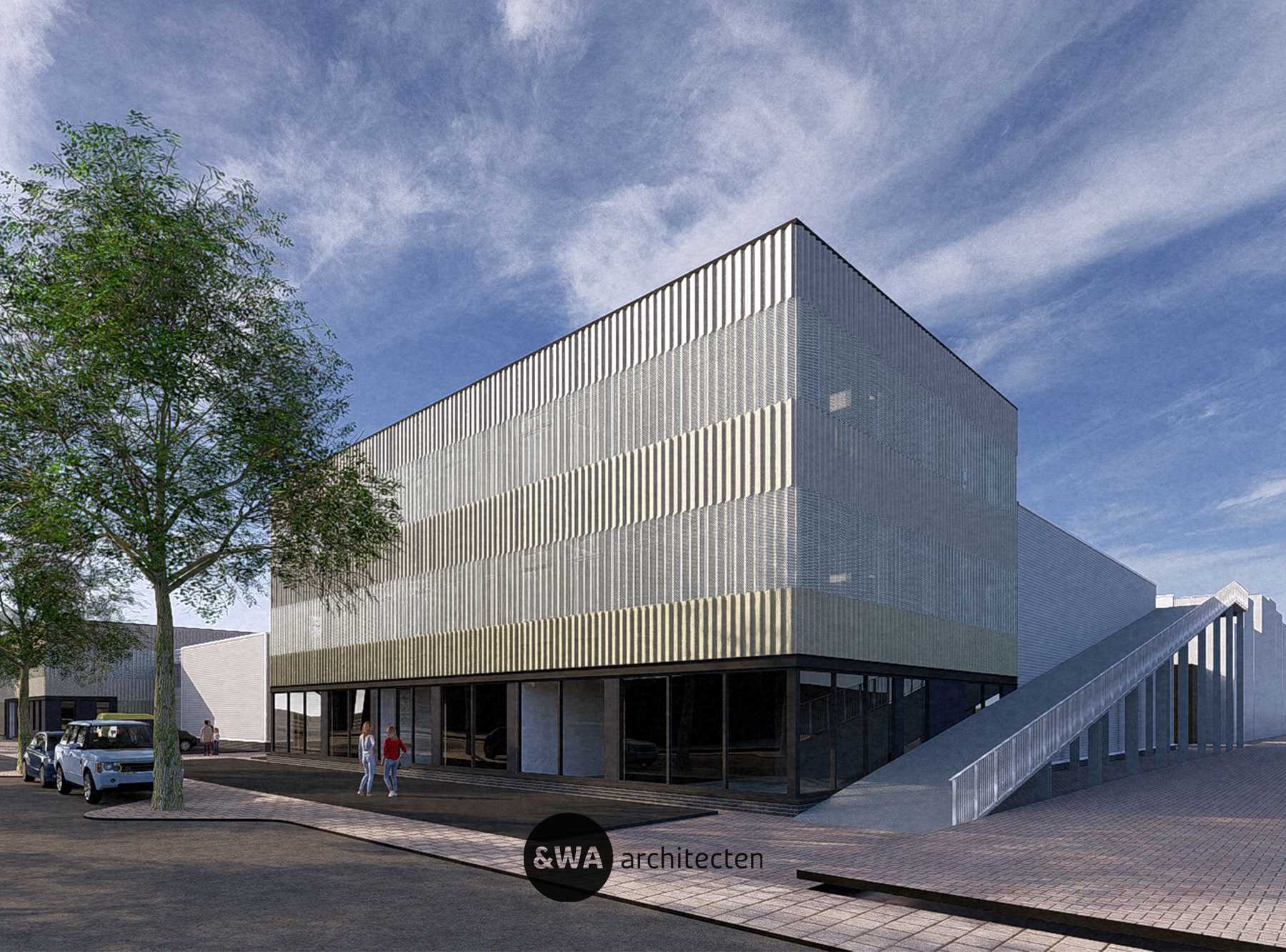 Omgevingsvergunning bedrijfsgebouw &WA architecten